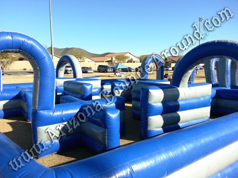 Inflatable water tag game rental Phoenix Arizona